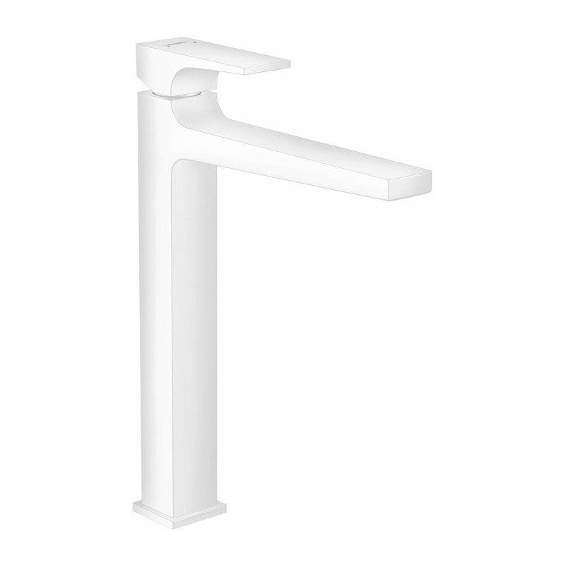 

Hansgrohe - tirador para lavabo 260 tirador de palanca, desagüe push-open blanco mate