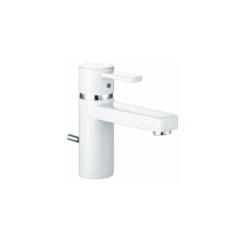 

Tirador para lavabo XL cromado / blanco