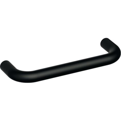 Tirador para mueble 548.110B poliamida mate 90 negro profundo mate 100 mm Ø 10 mm HEWI
