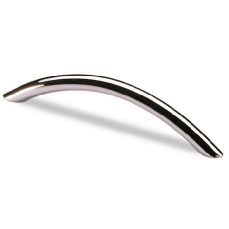Tirador para mueble Nicia acero cromado pulido 160 mm Ø 10 mm HETTICH