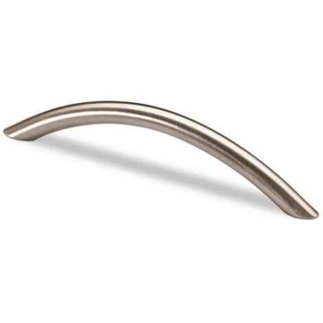 Tirador para mueble Nicia Brushed Optik steel 160mm D.10mm HETTICH