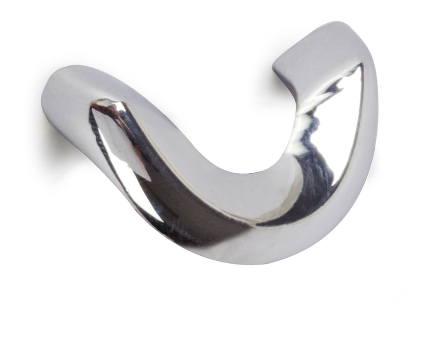 

Tirador Asa Mueble | Estilo Contemporáneo | Fabricado en Zamak | Acabado en Cromo Brillo | Distancia Entrepuntos: 32 mm | Medidas 38*17*19 mm |