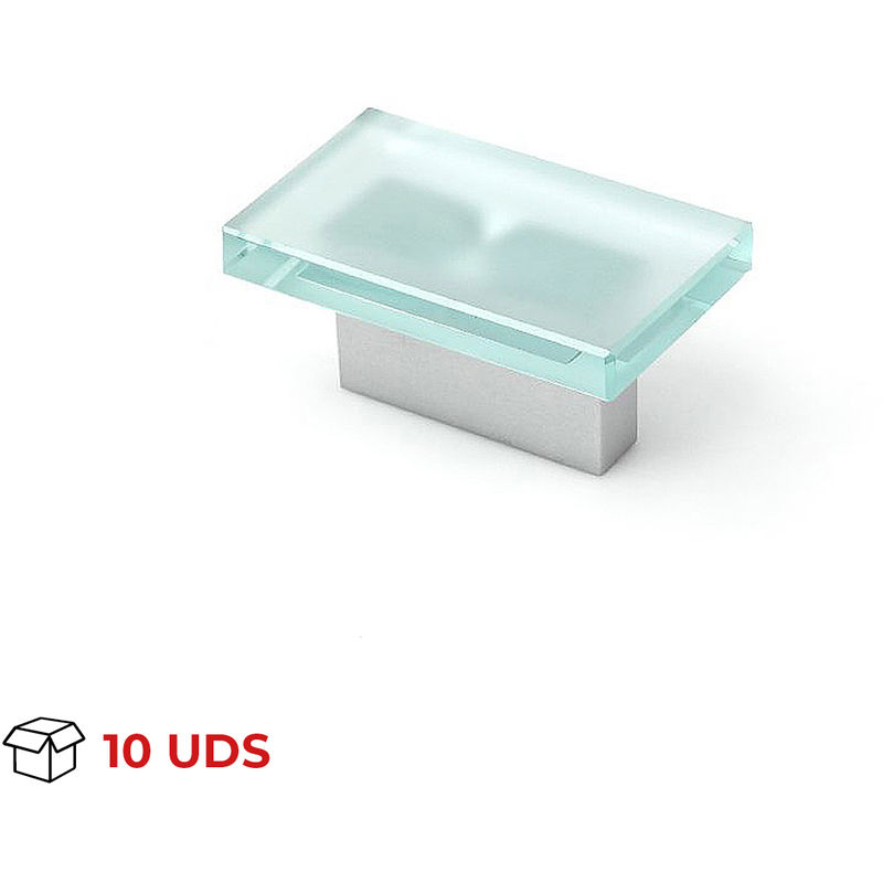 

Tirador Asa Mueble | Estilo Contemporáneo | Fabricado en Metacrilato - Alumin | Acabado en Mate - Anodizado Mate | Distancia Entrepuntos: 32 mm |