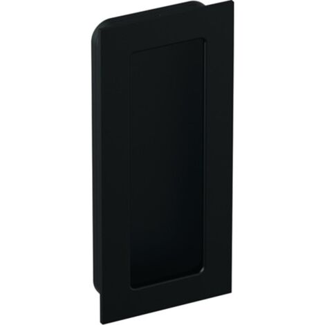 Tirador para puerta corredera 544.54B120 PA 90 negro profundo ma mate rectangular TS de 17 mm