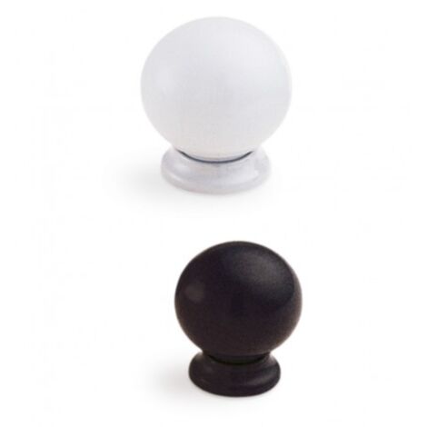 Tirador Polidur 5201 - Negro mate. 32mm. ⌀28mm.