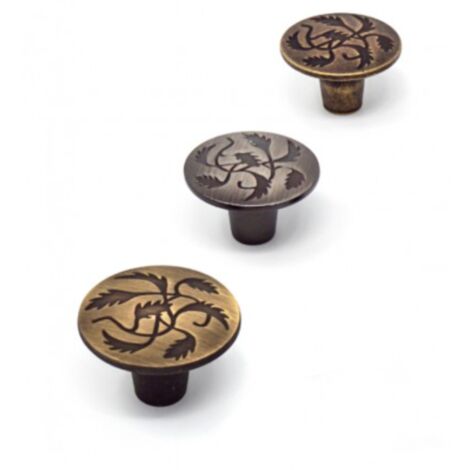 Tirador Provence 8521 - Bronce rústico. ⌀36mm.
