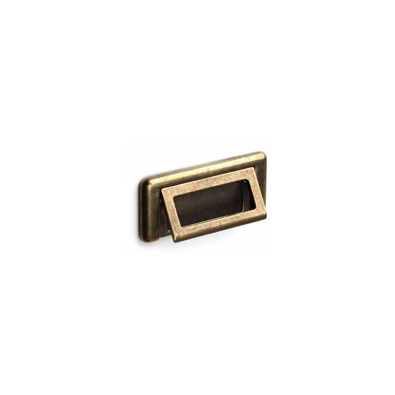 

Tirador Rectangular Asa Abatible Zamak 82 Mm Cobre