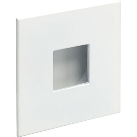 Tirador Square 3770 - Blanco mate. 73x73mm. 45x11mm.