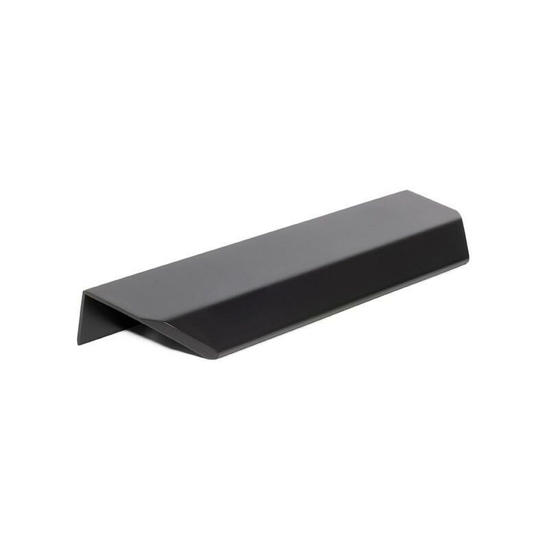 

Tirador aluminio vann acabado negro mate medida tirador dist. 128mm. - Mibricoplus