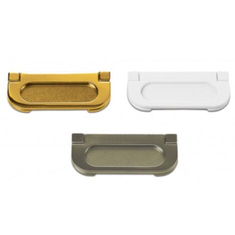 Tirador Vora 3261 - Niquel mate. 80x60x35mm.