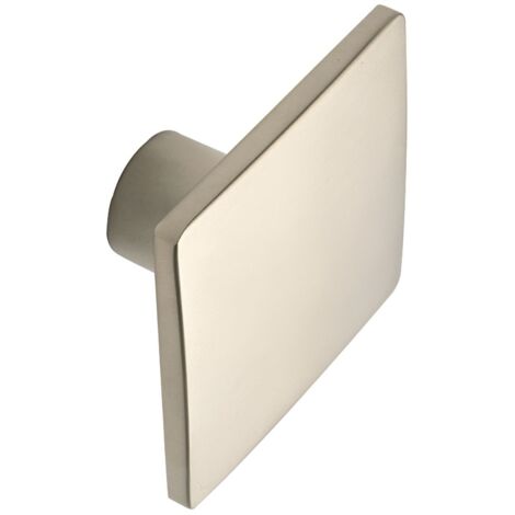 Tirador Wave 8101 - Niquel cepillado. 50x50x24mm.