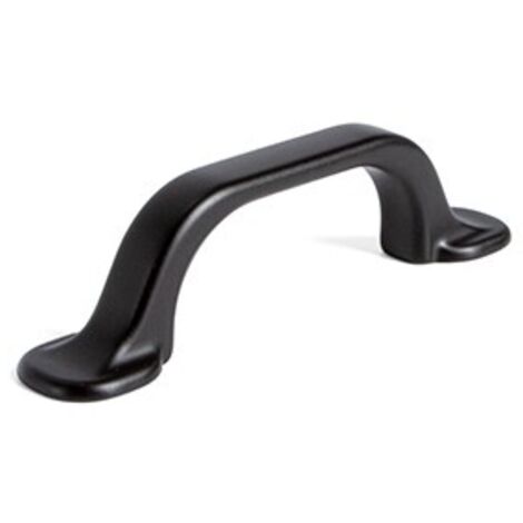 tirador zamak cadier acabado negro mate dist. agujero dist. 64mm.