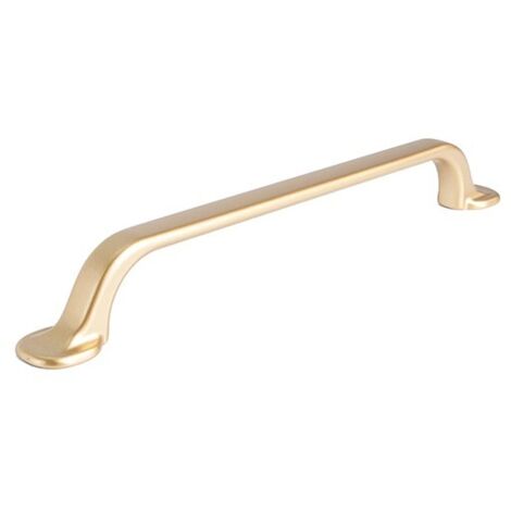 tirador zamak cadier acabado oro satinado dist. agujero dist. 160mm.