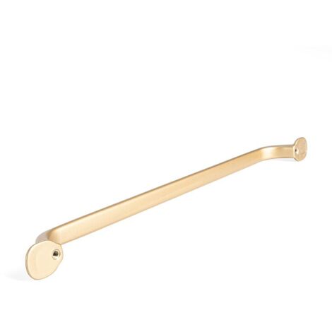 tirador zamak cadier acabado oro satinado dist. agujero dist. 256mm.