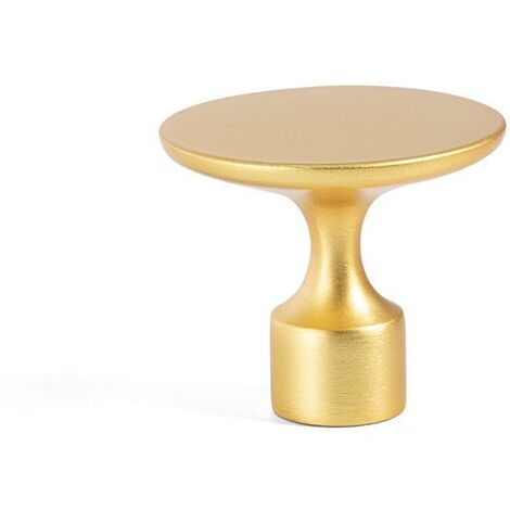tirador zamak modelo floid acabado oro cepillado distancia 0mm-1 agujero