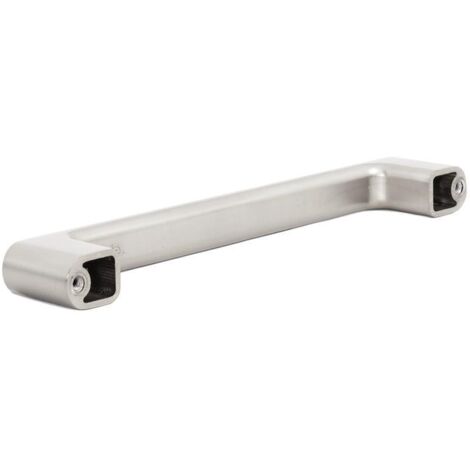 tirador zamak modelo luv acabados niquel cepillado, blanco mate, negro mate, latón cava acabado negro mate dist. agujero dist. 320mm.