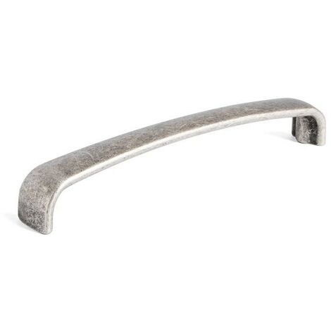 tirador zamak modelo orion acabado plata antigua dist. agujero dist. 128mm.
