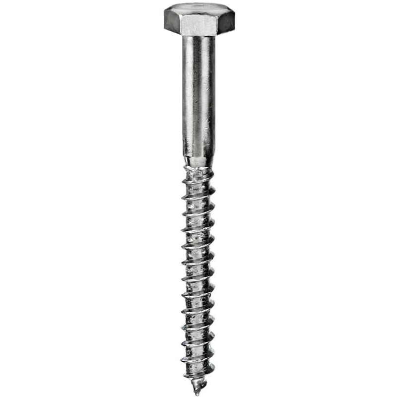 Tirafondi Testa Esagonale 6 X 60 6 Pz.