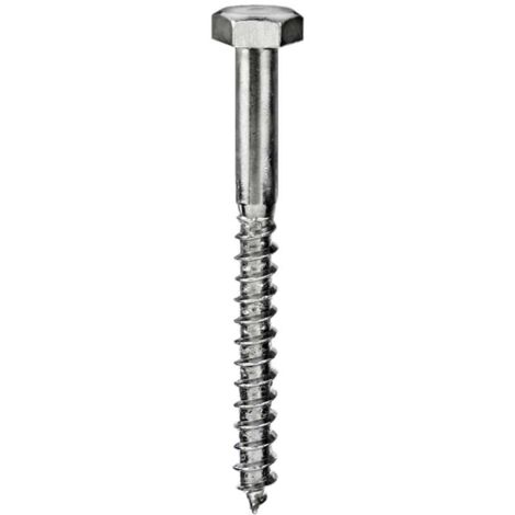 Tirafondi testa esagonale 12x180mm 8pz