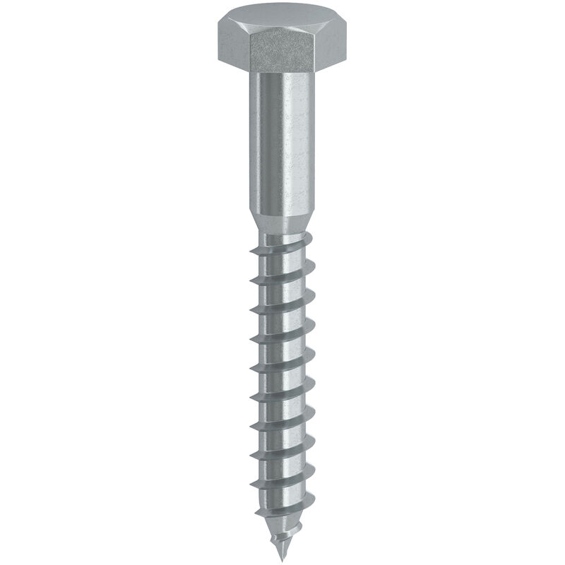 Tirafondi x legno mm. 12X260 ambrovit. Prezzo per 1 pezzo.