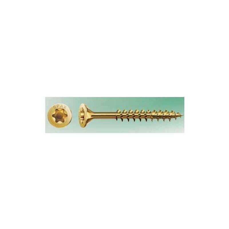 

Tornillo Rosca Madera 08X240Mm Bicromatado 50 Pz - Spax