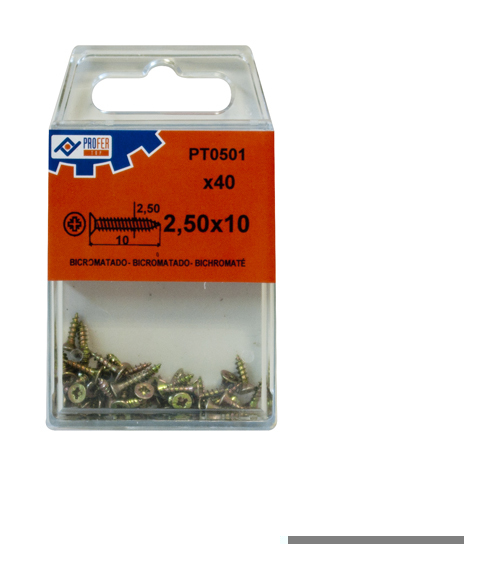 

Tirafondo C/plan Pozi Bic C/15 48544-PT0515 - 3,5X35 MM.. - Neoferr