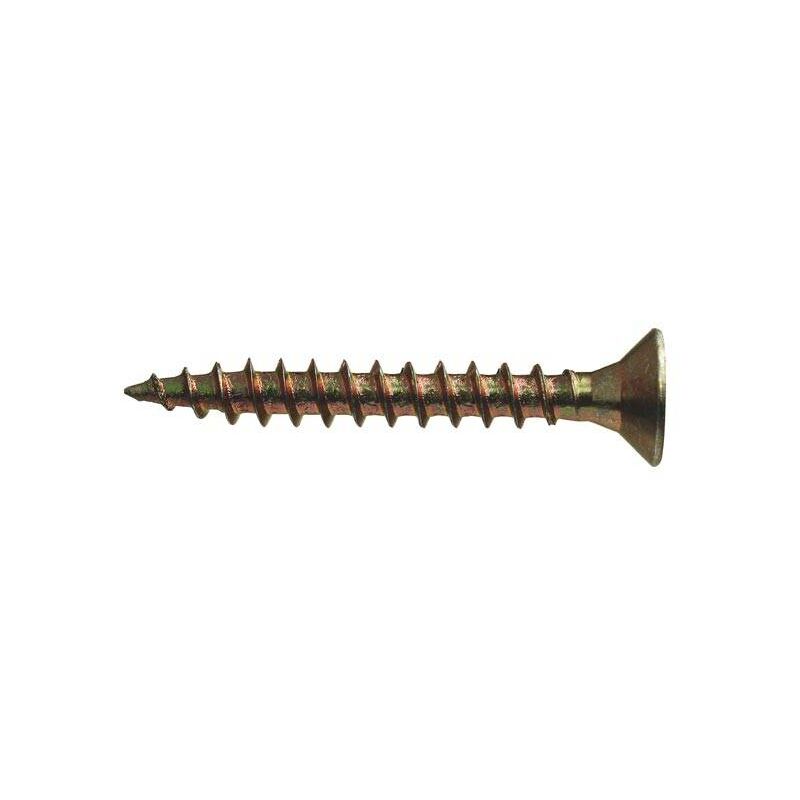 

Tirafondo Madera Cabeza Avellanada Pozi Bicromatad Index 4,5 X 60 Mm 80 Uds