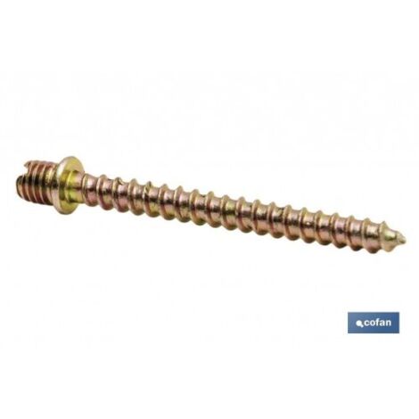 Tirafondo para abrazadera metalica 8x40
