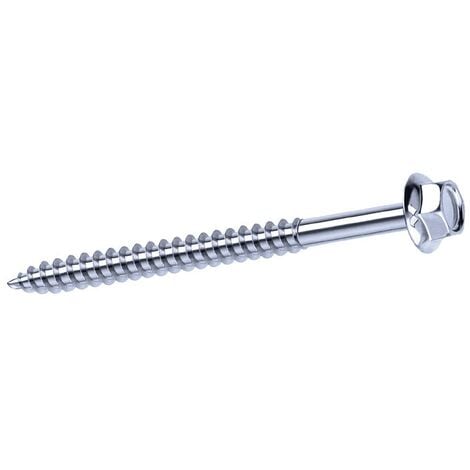 MUSTAD VITE KOVERVIT AA PER LEGNO CHROMITING D. 6.5 X 120 MM