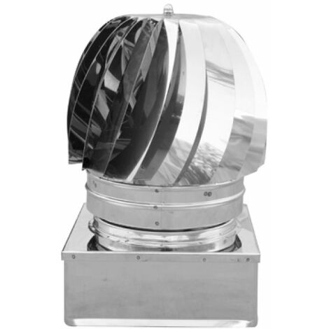 TIRAFUMI BASE QUADRA ACCIAIO INOX 320x320