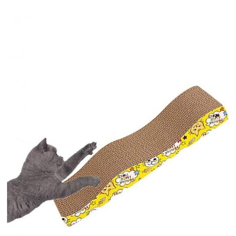 TIRAGRAFFI GATTO IN CARTA CARTONE TIRA GRAFFI GIOCO PER GATTI LETTO