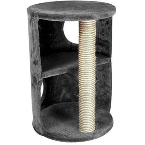 Tiragraffi modello Torre con nicchia doppia per gatti 45 x 42 x 58 cm