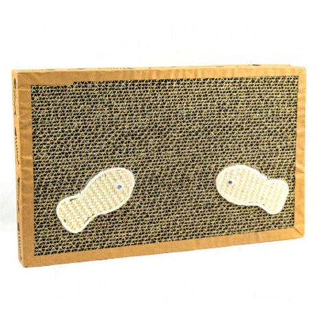Tiragraffi Nobleza Per Gatti Cartone Profumato 38.2 X 23 X 4 Cm Scatola Da Pesca