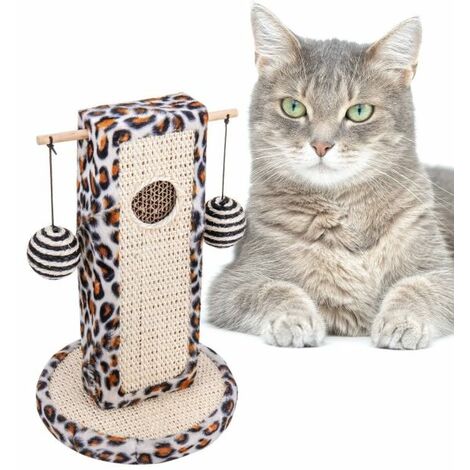 TIRAGRAFFI PER GATTI ALBERO GIOCHI GIOCO TIRA GRAFFI PER GATTO DA 30 CM