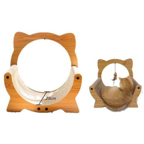 TIRAGRAFFI PER GATTI CULLA DIVANO DONDOLO GIOCATTOLO PER GATTI 50x25x21 Art.003