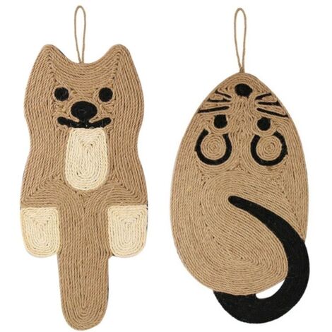 Tiragraffi per gatti e topi, prevenzione graffi, graffi sul divano, artigli resistenti all'usura, accessori per animali domestici, cactus, tappetino in sisal
