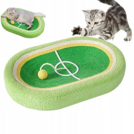 Tiragraffi per gatti FIELD a forma di campo da calcio con palla 60cm