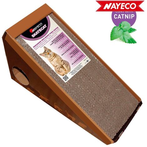 Tiragraffi per Gatti Nayeco Skatecat Cartone 36 x 24 x 37 cm