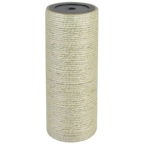 Tiragraffi per gatti nicchia peluche 8 x 20 cm 8 mm beige 3702063