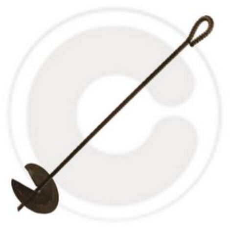 tirant pour vignobles en acier peint noir mm 14x1000 vignoble vignoble