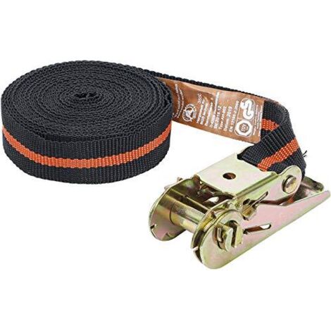 Tirante di cinghia con cricchetto, 5 m, 24 mm