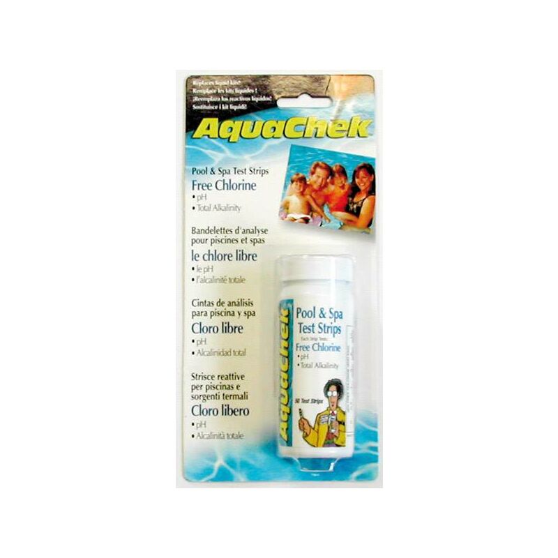 

Tiras analizadoras de cloro y ph Aquacheck