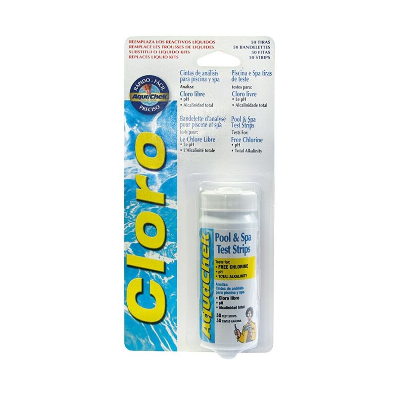Eny Suministros - Tiras Aquacheck Analisios Ph Y Cloro 50Und Ref,209099 Quimicamp