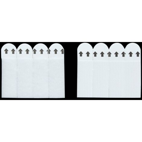 Tiras de montaje en pared 2kg 8 piezas - 5five