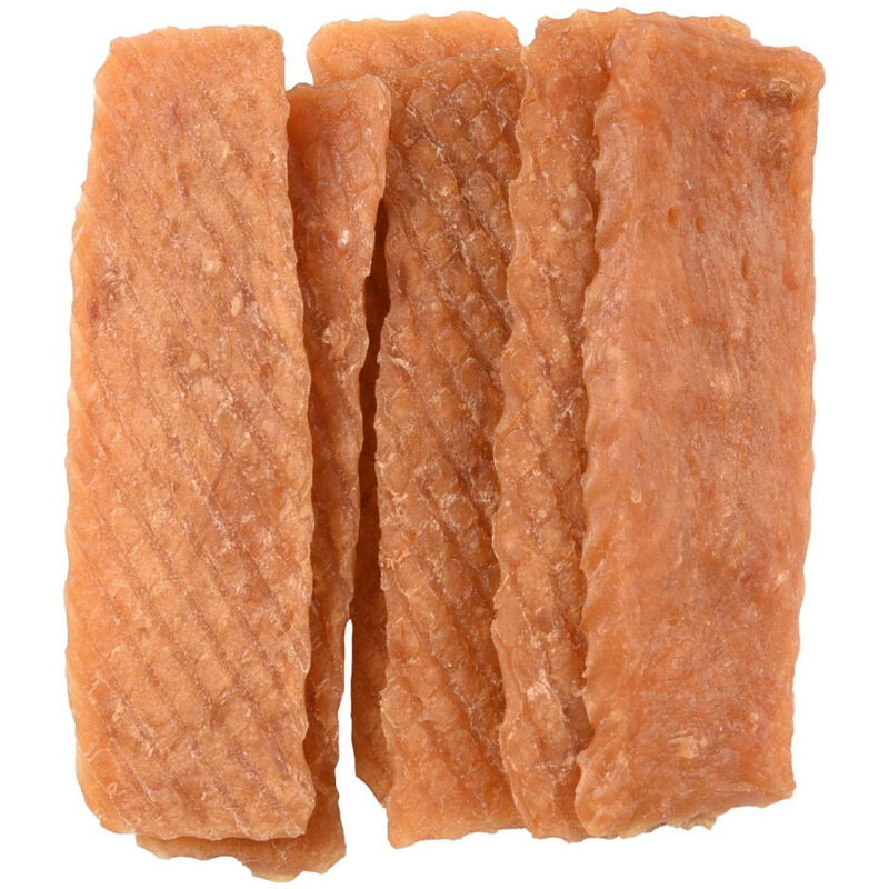 

Tiras de pavo de caramelo. Hapki BBQ. para perros . 85 g. sin gluten.