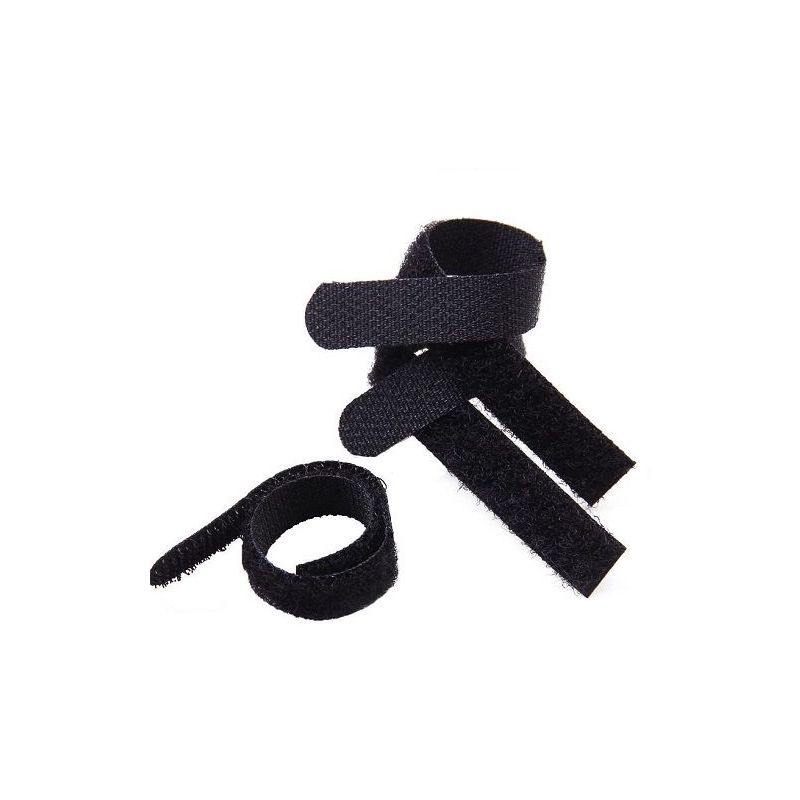 

Tiras de velcro para organizar cables (100 uds) Negro