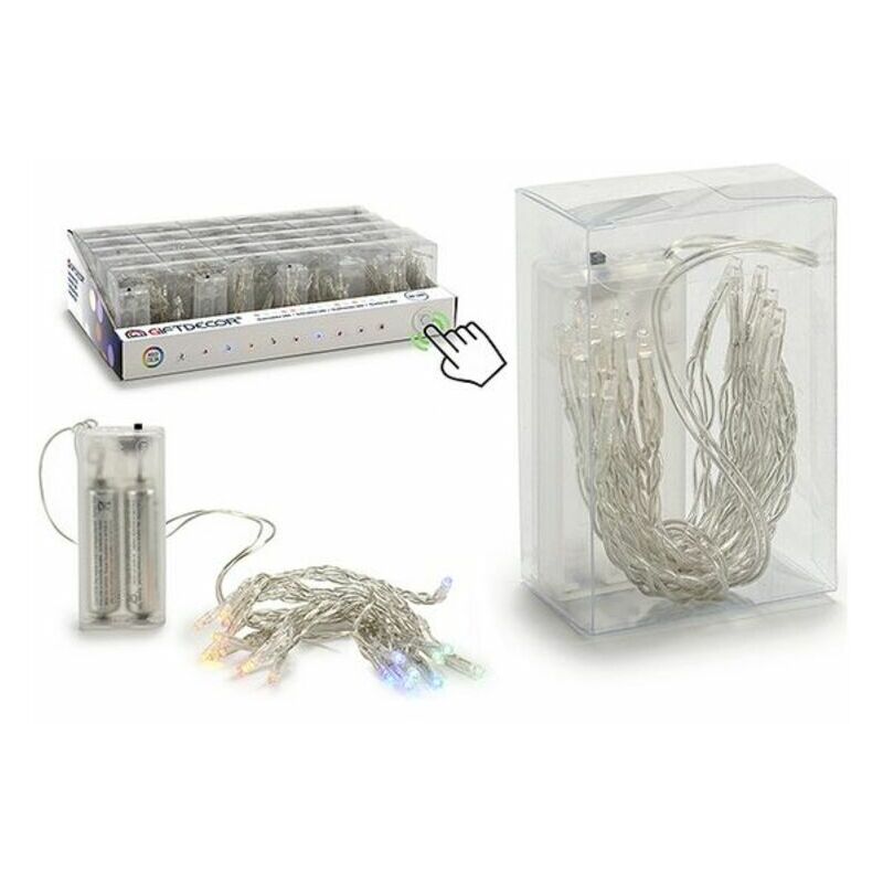 

Tiras LED Multicolor Plástico (4 x 9 x 6 cm) (20 uds)