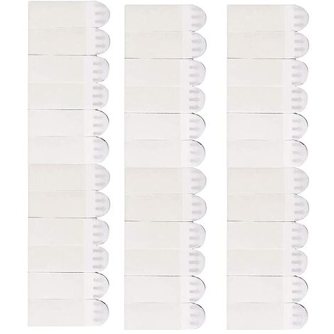 fischer - Fija cuadros para colgar cuadros sin agujeros, Blanco 8 uds  (Paquete de 2)