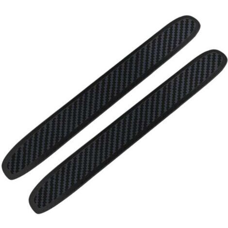 tiras protectoras universales de goma antirozaduras para parachoques de coche