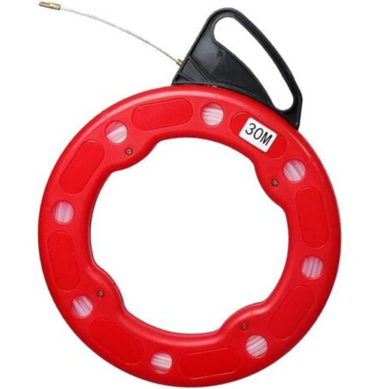 Tire Fils Électricien Aiguille Tire-Fil en Fibre de Verre Ø 4mm 30M